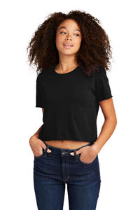 Women Breathable Crop Tee Lightweight Summer Casual Streetwear Clothing - Product Image 5