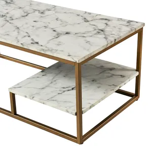 Decorative <b>Nesting</b> Iron <b>Coffee</b> <b>Table</b> Artistic Structure Modern Handmade Removable Luxury Coastal Design <b>Round</b> Tabletop Indoor - Product Image 3