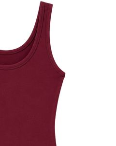 Manufacturer Wine Red Sleeveless Tank <b>Top</b> With Blush Pink High Waist Shorts Women Casual Summer Two Piece Outfit Set Clothes - Product Image 4
