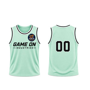 Camisetas de Baloncesto Personalizadas para Equipos, Sublimadas, Deportivas, Transpirables, de Secado Rápido, Uniformes Deportivos de Verano - Product Image 1