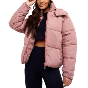 เสื้อแจ็คเก็ตผู้หญิงแบบคลาสสิก ทรงพัฟเฟอร์ บุผ้านวม ซิปยาว ให้ความอบอุ่น เหมาะสำหรับฤดูหนาว ใช้ได้ทั้งเดินทางและสวมใส่ในชีวิตประจำวัน - Product Image 6