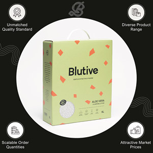 Lettiera per Gatti Blutive Ultra Agglomerante 6L - Profumo di Aloe Vera, 100% Naturale, Prestazioni Durature e Assorbimento Superiore al Miglior Prezzo - Product Image 3