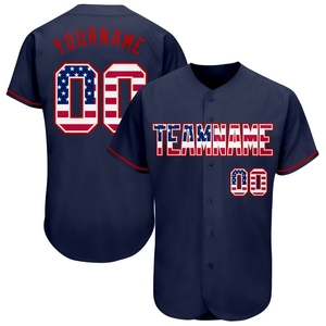 Maillot de baseball tendance OMMIZ INDUSTRY personnalisé rouge, noir et or vieilli, authentique et délavé, le plus vendu en gros - Product Image 2