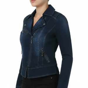 Chaqueta Vaquera para Mujer, Personalizada, OEM, al por Mayor - Product Image 1