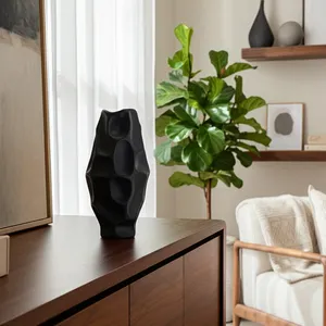 Decorative Flower <b>Vase</b> for Resort Villa Hospitality and Commercial Styling Solutions WorldwideModern Gold Iron Eco-Friendly - Product Image 5