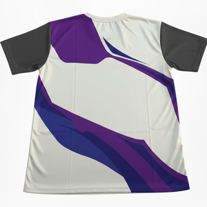 T-shirt de sport pour homme, design personnalisé, manches courtes, léger, respirant, vêtements de sport - Product Image 2