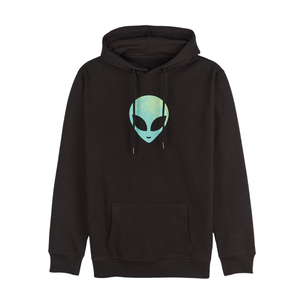 Sudadera con Capucha y Estampado en el Pecho para Hombre, Sudadera de Forro Polar Suave, Manga Larga, Informal, con Capucha y Estampado Gráfico, Corte Holgado, Colores Personalizados, Venta al por Mayor - Product Image 1