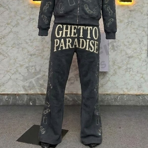 Ensemble de survêtement zippé personnalisé pour homme – Tenue de sport élégante deux pièces légère pour l'entraînement, le jogging et la gym - Product Image 3