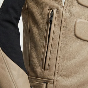 Veste de moto en cuir véritable pour homme de qualité supérieure, nouvelle arrivée, vestes de moto d'hiver, protections amovibles, personnalisables - Product Image 5