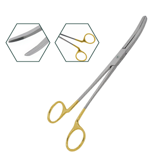 Pinza Extracción de Coronas T/C Wynman de 7″ Curva Dentada de Carburo de Tungsteno y Acero Inoxidable, Instrumento Dental - Product Image 1