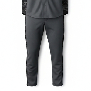 Factory Custom Printed Mens Pinstripe <b>Baseball</b> Uniform Plus Size Elastic Quick Dry Training Uniform Clothes Vendor - Product Image 4