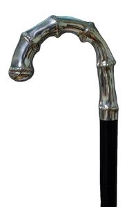 Bastones de senderismo con mango en T para hombres y mujeres, equipo para ancianos con asas de bastón de latón, muleta de madera, actividades al aire libre, Camping - Product Image 2