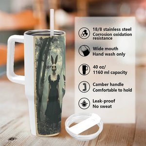 Personalized Stainless Steel Tumbler 40oz <b>With</b> <b>Straw</b> For Daycare Childcare Centers - Product Image 5
