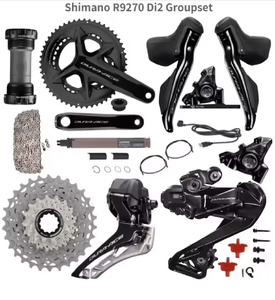 Nuevo Conjunto de Transmisión Shimano Di2 Dura-Ace R9270 de Grado Industrial, 2x12 Velocidades, Juego de Bielas R9200 170/172.5mm 50-34t 52-36t, Cambio Trasero Rd-r9250, Dn300 - Product Image 6