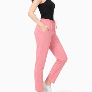 Pantalones Deportivos de Mujer, de Alta Calidad, Ecológicos, Transpirables, Corte Regular, Cintura Elástica, Poliéster/Algodón, para Uso Diario y Entrenamiento - Product Image 3