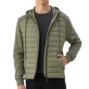Mens Packable Puffer Jacket Custom Lightweight Winter Warm Padded <b>Coat</b> Outdoor Wholesale Private Label Supplier - Product Image 6