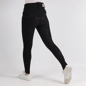 Pantalon d'équitation extensible 4 directions de haute qualité, leggings, collants, vêtements d'équitation en tissu technique au toucher doux - Product Image 2