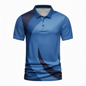 Camiseta de Golf Personalizada de Alta Calidad, 240 g/m², Unisex, Manga Corta, Sólida, Transpirable, de Forro Polar para Hombre - Product Image 5
