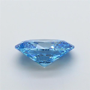 Magnífico Diamante Azul de Corte Ovalado de 5 Quilates |   Diamante elíptico de color raro y elegante para una obra maestra de joyería de lujo hecha a medida - Product Image 6