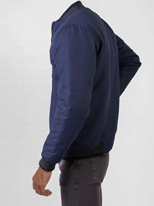 Vestes matelassées personnalisées de haute qualité pour fabricants, vêtements d'extérieur à blocs de couleur, coupe-vent zippé, doudoune gonflée - Product Image 6