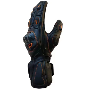 Gants de moto intégraux en cuir véritable pour homme, pour une protection optimale. - Product Image 5