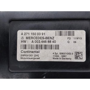 ECU และโมดูลคอมพิวเตอร์มือสองสำหรับรถยนต์ C-class รุ่น A2711500391 - Product Image 4