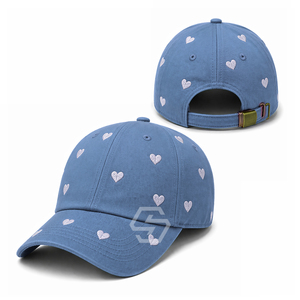 Gorra de Béisbol de Alta Calidad, 100% Algodón, Bordada, de 6 Paneles, Ajustable, con Hebilla Metálica, Unisex, Informal, para Primavera y Verano - Product Image 4
