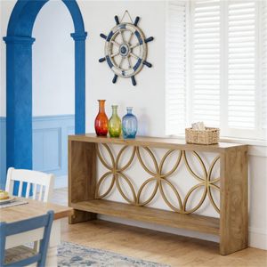<b>Console</b> <b>Table</b> with <b>Storage</b> Space for Sofa Entrance Foyer or Lobby Use - Product Image 1