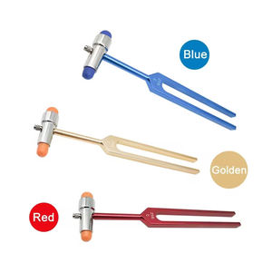 5 diapasons à marteau en acier inoxydable, instrument de diagnostic médical pour examen clinique et thérapie, certifiés CE ISO, par Blush Surgical - Product Image 1