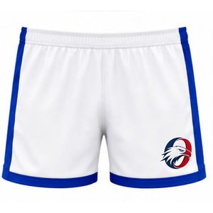 Pantalones Cortos de Voleibol Sublimados en Blanco y Azul, Uniformes Deportivos Profesionales para Equipos, Ropa de Entrenamiento de Alto Rendimiento, Uniformes de Juego Cómodos - Product Image 1