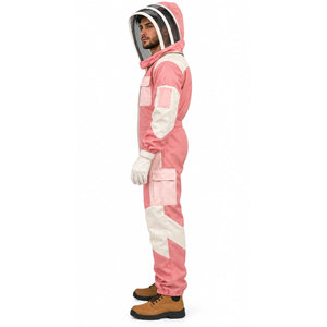 Combinaison d'apiculture haute performance respirante, vêtement de protection ventilé avec bande réfléchissante, voile de protection, équipement de sécurité niveau D - Product Image 5