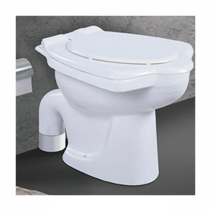 Articles sanitaires en céramique muraux modernes en deux pièces à bas prix WC toilettes pour la maison salle de bain articles sanitaires en gros - Product Image 5