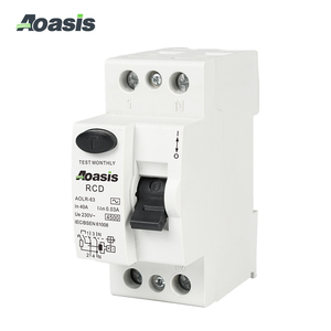Bán hàng nóng aoasis Aolr-100 2 cực 1P + N RCD AC 230V 6kA điện từ dư hiện tại thiết bị - Product Image 4