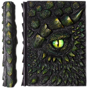 Carnet de notes D&D Dragon en relief <span class=keywords><strong>3D</strong></span>, Journal de campagne D&D, Feuille de personnage de jeu de rôle de table, Livre de sorts, Accessoires de jeu - Product Image 2