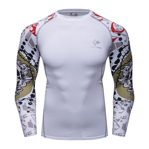 Maillot de bain à manches longues pour homme, protection UV, séchage rapide, surf, plage, vêtements de sport - Product Image 1