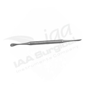 Élévateur périostal dentaire 18 cm en acier inoxydable allemand, manuel, à double extrémité, manche creux à bout arrondi 10 mm pour INSTRUMENTS CHIRURGICAUX - Product Image 4