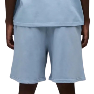 <b>Mens</b> Relaxed Fit <b>Fleece</b> <b>Shorts</b> Elastic Waist Drawstring Side Pockets Knee Length Custom Wholesale OEM Manufacturer Supplier Bott - Product Image 3
