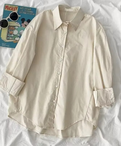 Camisa de Protección Solar de Manga Larga para Mujer, Color Rosa, con Botones, Corte Regular, Informal, Ecológica, de Secado Rápido, Primavera-Verano 2026, Venta al Por Mayor - Product Image 2