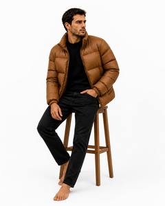 RELEVO INDUSTRIES Lightweight <b>Packable</b> Hooded Puffer <b>Jacket</b> for Men-Waterproof Windproof Quick Dry Zipper Closure Spring Season - Product Image 5