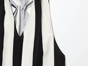 เสื้อกั๊กแขนกุดลายทางสไตล์ยุโรปและอเมริกาสำหรับผู้หญิงรุ่นใหม่ TAOP&ZA 2026 รุ่น 20620 ดีไซน์เรียบง่ายทรงหลวม - Product Image 3