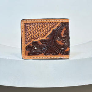 Cartera multifuncional de cuero con herramientas manuales a la moda 2025, cartera plegable con bloqueo RFID, cartera personalizada con varias tarjetas para hombre - Product Image 5