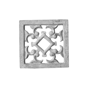 Diamond Center Aluminum Balcony Railing Panel Cast <b>Iron</b> Fence Insert Luxury Villa Staircase Guardrail Terrace Square Decor Grill - Product Image 2