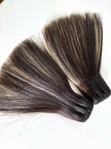 Cheveux lisses de trame de piano vierges vietnamiens à double trame - Product Image 5