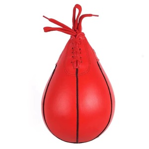 Sac de frappe double extrémité blanc en cuir PU robuste pour entraînement de boxe, MMA, kickboxing, Muay Thai – Vente en gros - Product Image 4