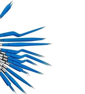 Juego de 12 Pinzas Bipolares de Bayoneta para Irrigación, Premium, Antiadherentes, Reutilizables, de Acero Inoxidable Alemán, Instrumentos Quirúrgicos con Certificación CE e ISO - Product Image 4