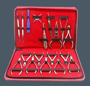 ชุดเครื่องมือผ่าตัดกระดูกและข้อ AMETRINE SURGICAL คุณภาพสูง ได้รับการรับรองมาตรฐาน CE ระดับ Class I ชุดคีมโลหะแบบใช้มือ 18 ชิ้น รับประกัน 1 ปี - Product Image 1