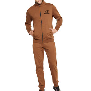 Conjunto Deportivo Ecológico de Algodón Orgánico para Hombre, Estampado, Sólido, Transpirable, Ligero, Informal, Hecho con el Mejor Material, Otoño - Product Image 1