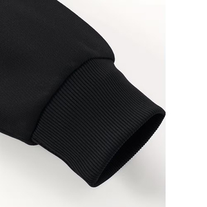 Men's Half Zip Pullover Sweatshirt Oversized <b>Mock</b> <b>Neck</b> Plain Cotton Custom Logo Streetwear <b>Top</b> - Product Image 4