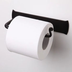Portarrollos de Papel Higiénico Metálico Industrial con Estructura Resistente para Decoración de Baños Urbanos y Uso Práctico - Product Image 1