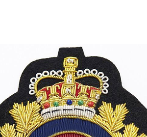 Insignias Bordadas a Mano Personalizadas, Lavables, con Hilo Metálico, Ecológicas, Libres de Níquel, de Lujo, en Color Sólido - Product Image 5